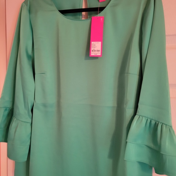NWT Lilly Pulitzer Christie Top in Juniper Green - Picture 6 of 6